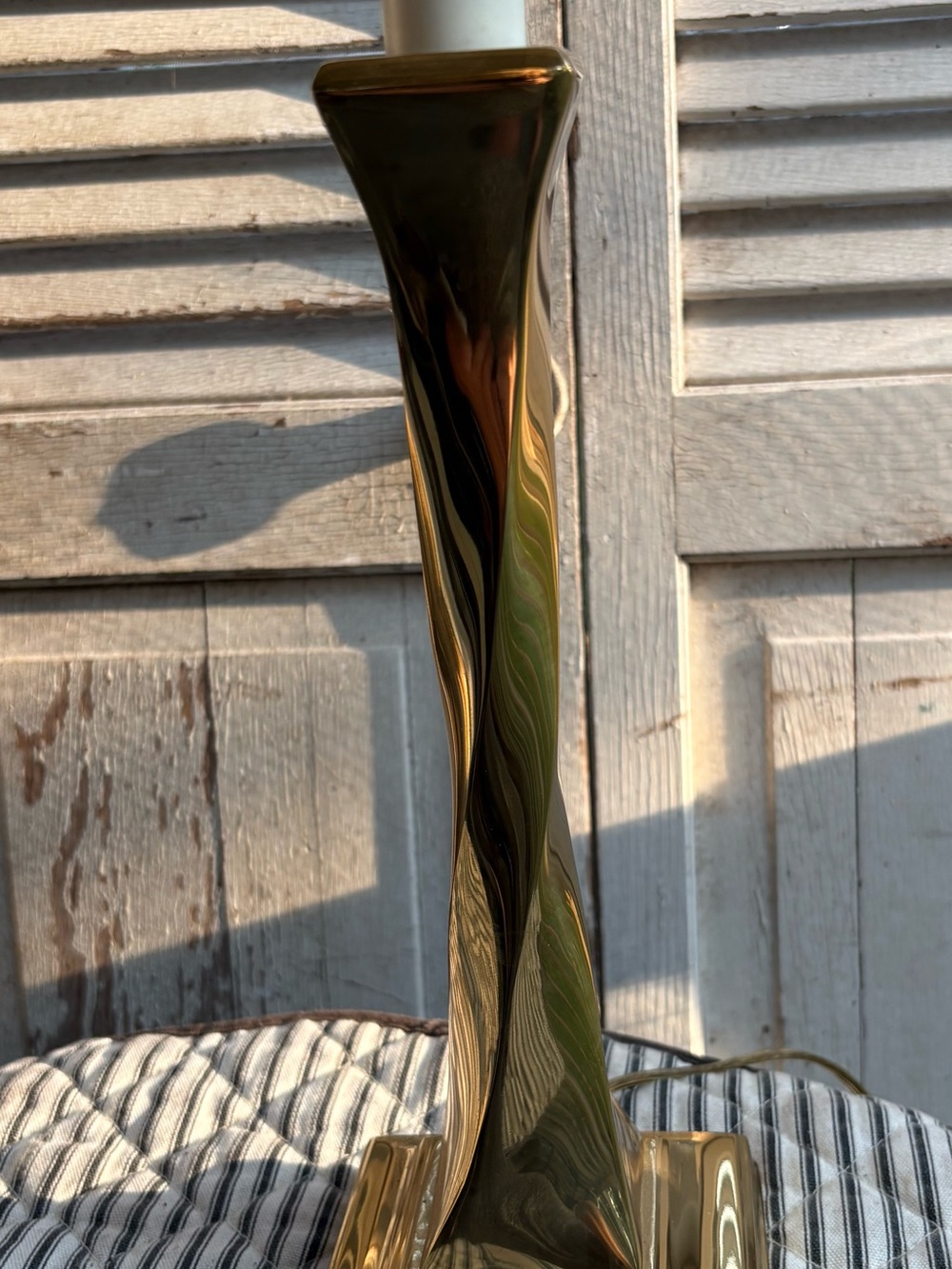 Vintage Brass Table Lamp
